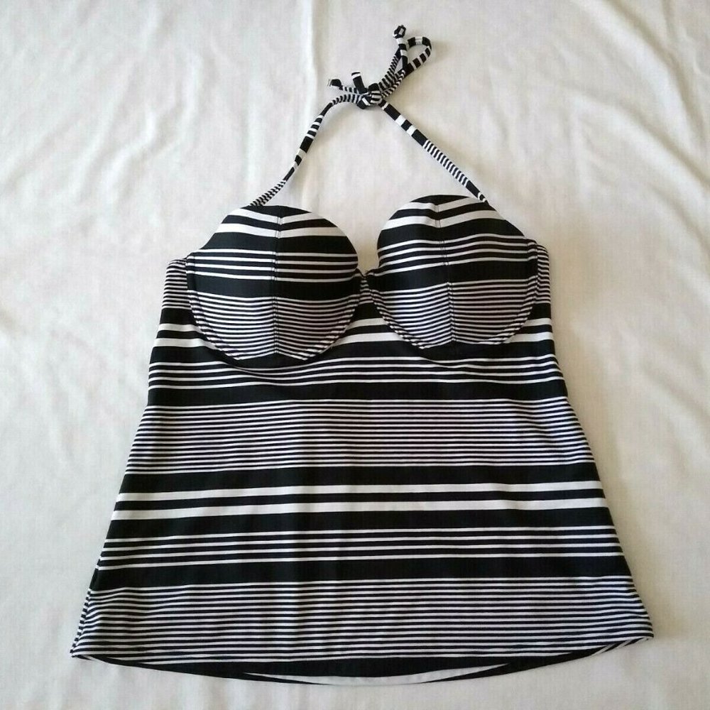 OLD‎ NAVY Women's Padded Underwire Black White L